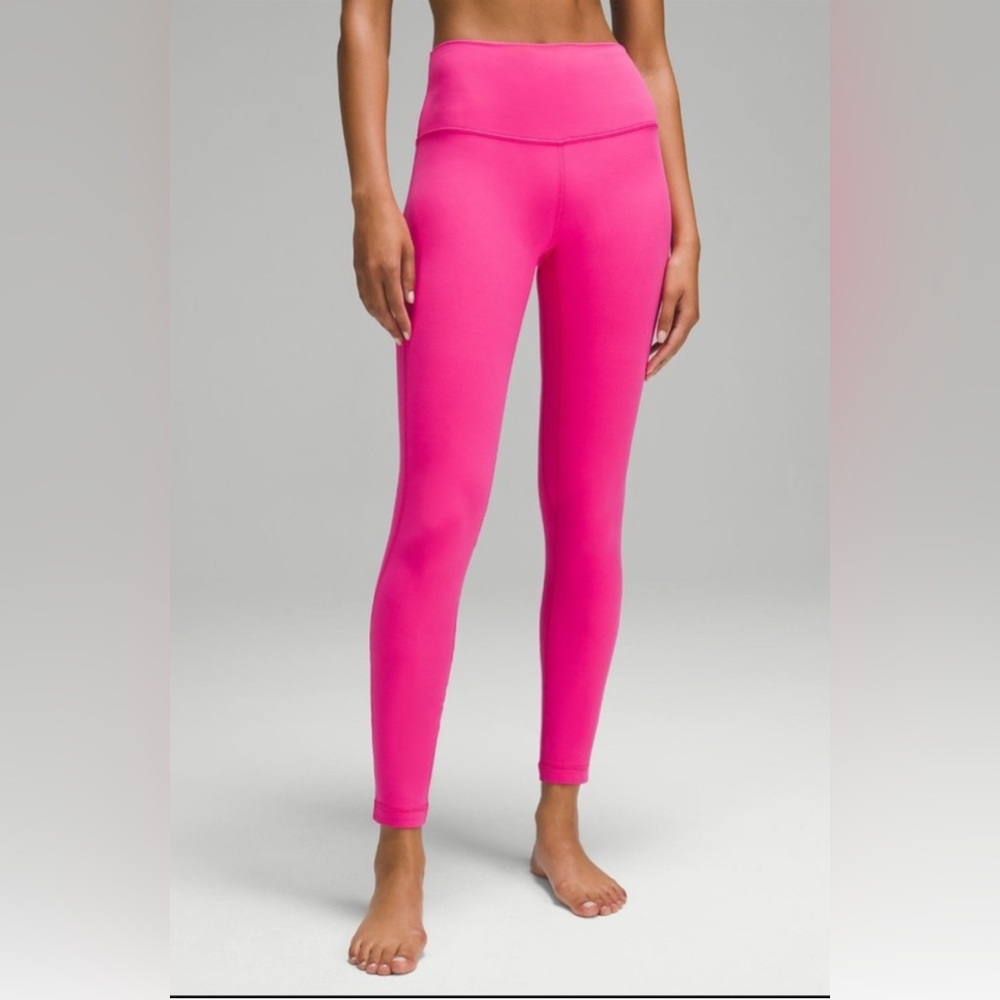 Lululemon Align High Rise Pant 25 Inch Sonic Pink Size 6